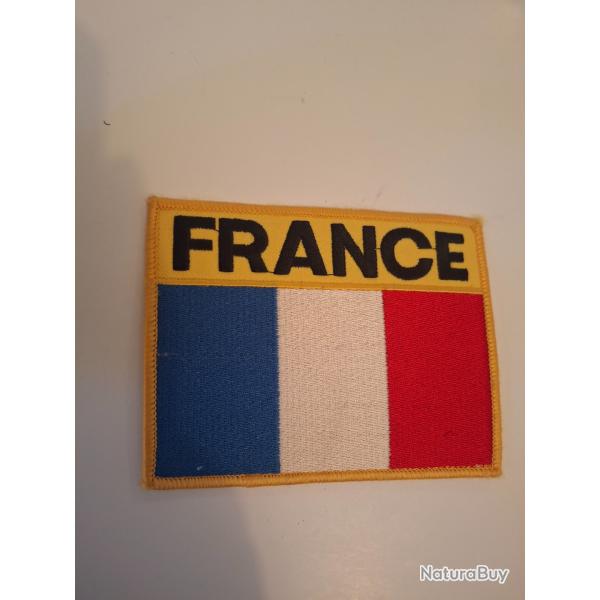 Patch grand format france sans velcro.