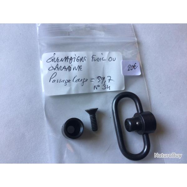 VENDU PAR LE-CUIRASSIER N 34 GRENADIERE  FUSIL OU CARABINE MONTAGE RAPIDE