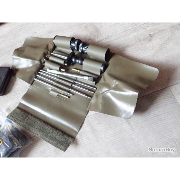 Trousse de nettoyage pour fusil Stgw, FASS 90, arme automatique suisse. NEUVE