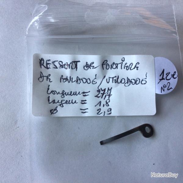 VENDU PAR LE-CUIRASSIER N2 RESSORT DE PORTIRE POUR REVOLVERS BULDOOGS /VELODOG