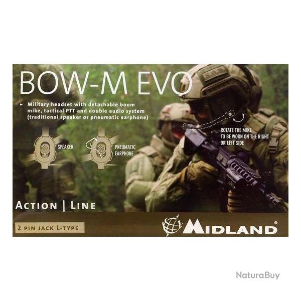 Casque MIDLAND BOW-M TACTICAL