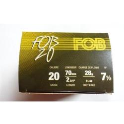 Cartouches FOB 20 - Cal.20/70 - 28 g / 6 / Par 1