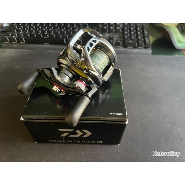 MOULINET CASTING DAIWA TATULA SV TW 103 HSL