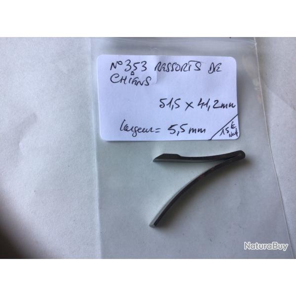 VENDU PAR LE-CUIRASSIER N 353 RESSORT DE CHIENS  D'ARMURERIE