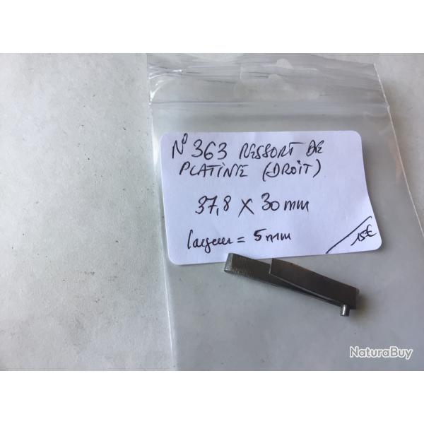 VENDU PAR LE-CUIRASSIER N363 RESSORT DE PLATINE DROITE D'ARMURERIE