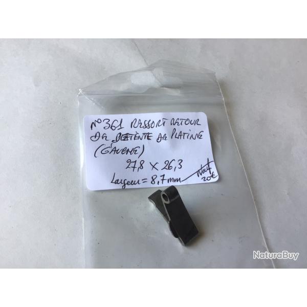 VENDU PAR LE-CUIRASSIER N361 RESSORT RETOUR DETENTE DE PLATINE GAUCHE