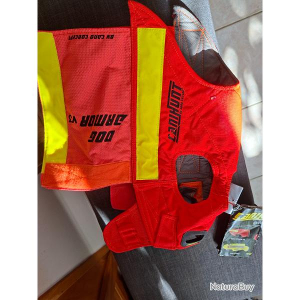Gilet de protection pour chien Canihunt Dog Armor V3 T60