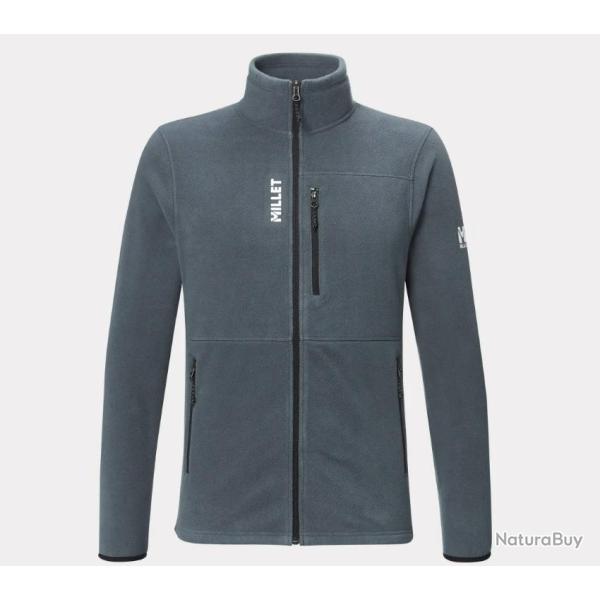 Veste Polaire de Randonn�e Homme Millet SENECA POLAR JKT M Bleu
