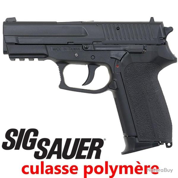 R�plique airsoft SIG SAUER SP2022 Co2 Culasse polym�re 6mm 15BBs
