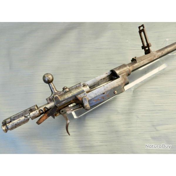 Ensemble canon/culasse du fusil d'infanterie Kropatchek portugais