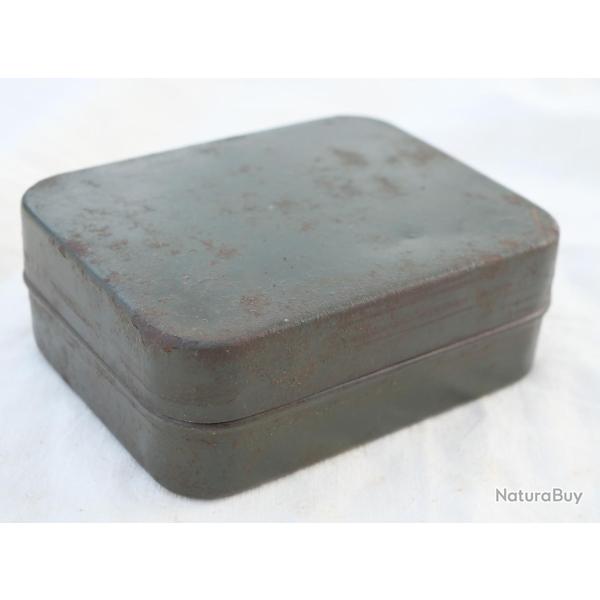 Boite mtallique pour 6 allumeurs T.Mi.Z.35 avec Couvercle amovible Pionnier