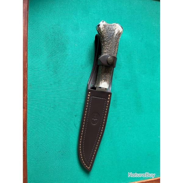 Couteau muela ranger bois de cerf