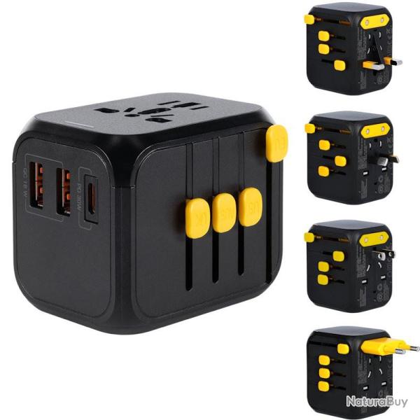 Adaptateur de prise international Waka Waka World Travelcharger
