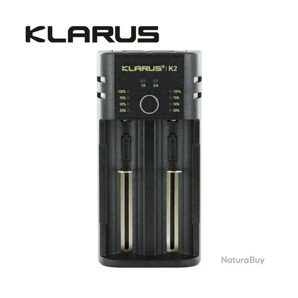 CHARGEUR DOUBLE KLARUS K2