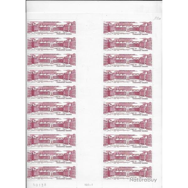 planche enti�re de timbres neufs Fran�ais 11