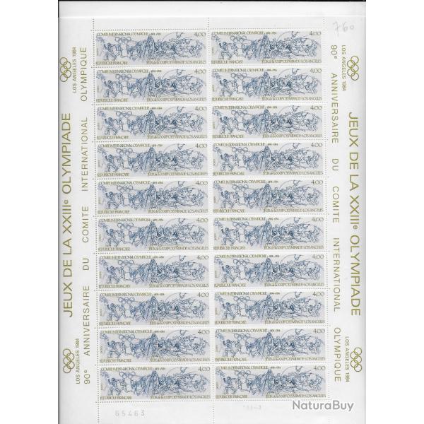 planche enti�re de timbres neufs Fran�ais 25