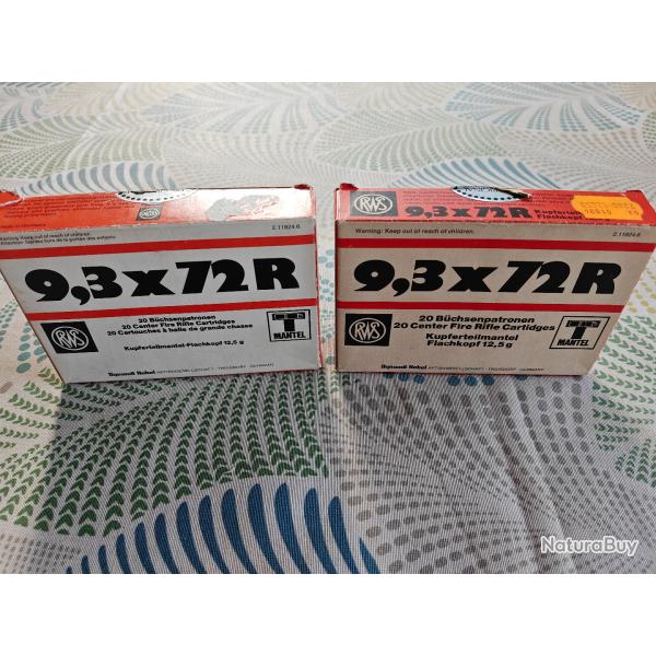 9.3x72R - Lot de 40