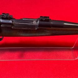 CARABINE A VERROU ARTISANAL BASE MAUSER : MOD. 98, CALIBRE 7X64, BON ETAT, AVEC 2 EMBASES.