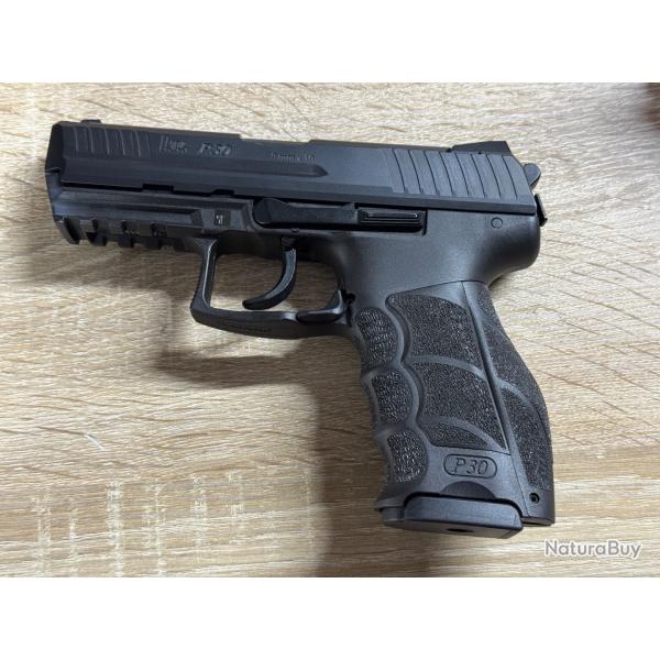 Exceptionnel ! Pistolet H&K P30 - 9mm - Noir - ADF-BF467-1