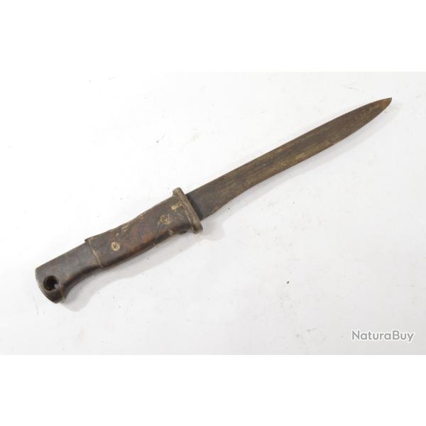 Baionnette Mauser 98K mauvais �tat, transform�e couteau
