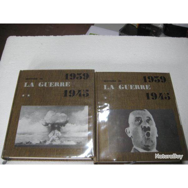 Histoire de la guerre 1939 - 1945 6 2 tomes - de Jean Galtier - Boissi�re