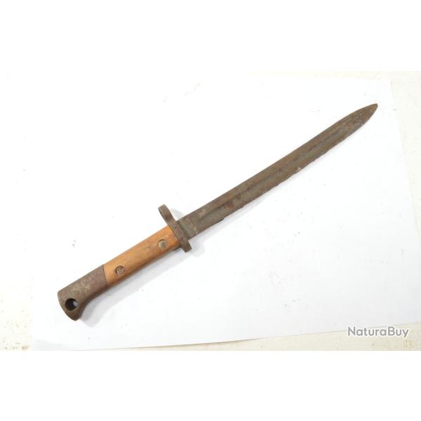 Baionnette Tchcoslovaque Tchque VZ24 . Mauvais tat. sans fourreau