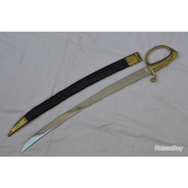 SABRE BRIQUET INFANTERIE Mle AN XI/1816-SABRE DES GROGNARDS 1� EMPIRE-GENDARMERIE SECOND EMPIRE-1870