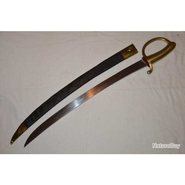 SABRE BRIQUET INFANTERIE Mle AN XI/1816-SABRE DES GROGNARDS 1� EMPIRE-GENDARMERIE 2� EMPIRE-1870