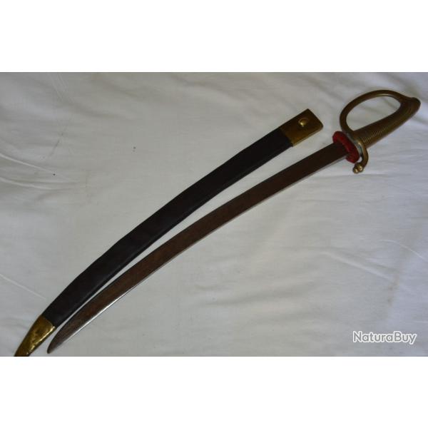 SABRE BRIQUET INFANTERIE Mle IX-CONSULAT-PREMIER EMPIRE-SABRE DE GROGNARDS-LAME DE BARISONI-NAPOLEON