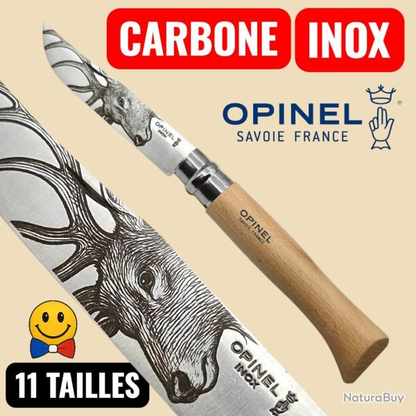 COUTEAU OPINEL NUMERO 10 CERF