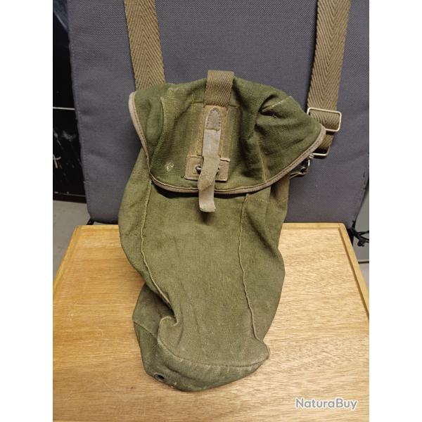 Ancienne tui militaire FR pour MAG ANP 51 ou musette  grenades MAS 36/51