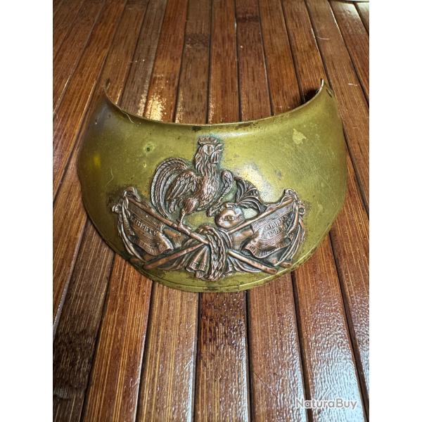 HAUSSE-COL DE LA GARDE NATIONALE, type 1830, Monarchie de Juillet