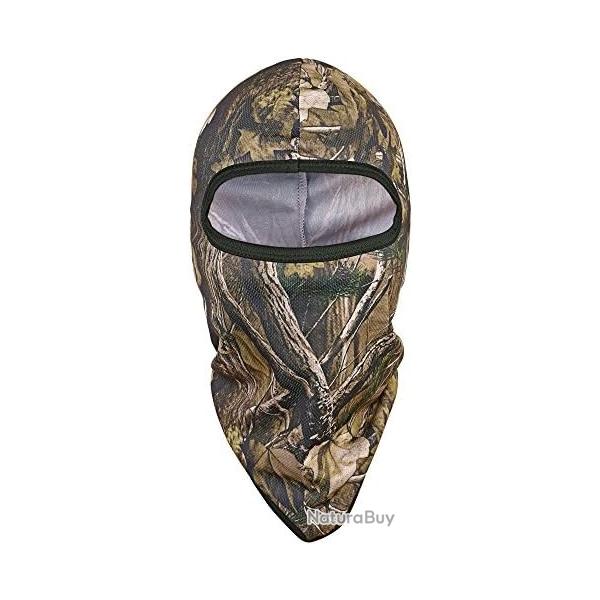 Cagoule chasse Sport Visage Masque Camo,Coupe-Vent Camouflage Balaclava Tactique Ninja Hood Chapeaux