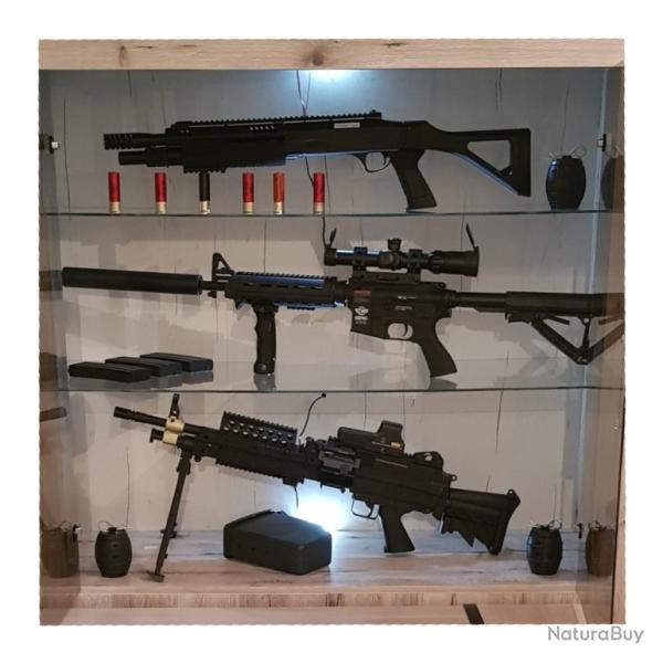 CM16 MOD 0 G&G full upgrade + Mallette Nuprol XL