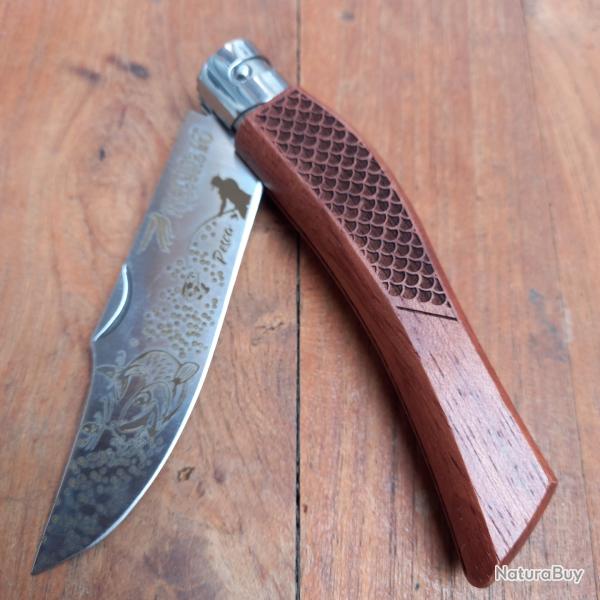 Couteau Portuguais MARTINS PALACOULO INOX Manche en Bois