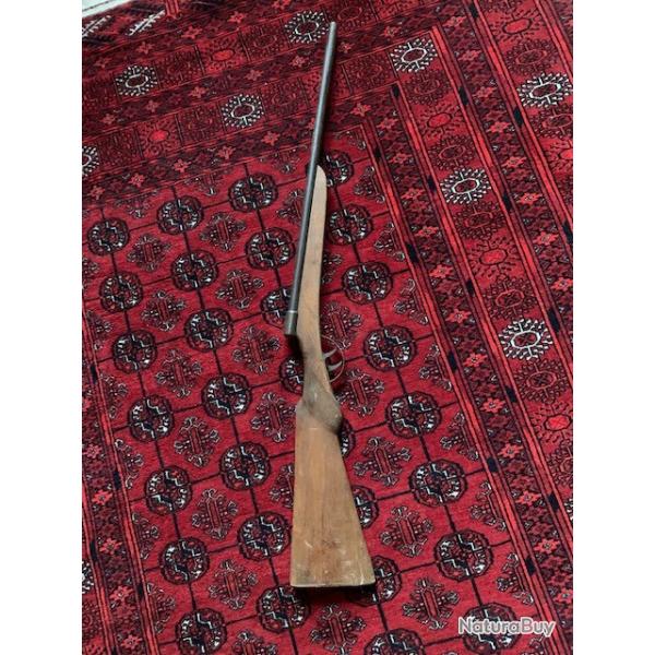 Ancien fusil jouet � fleches � 2 canons