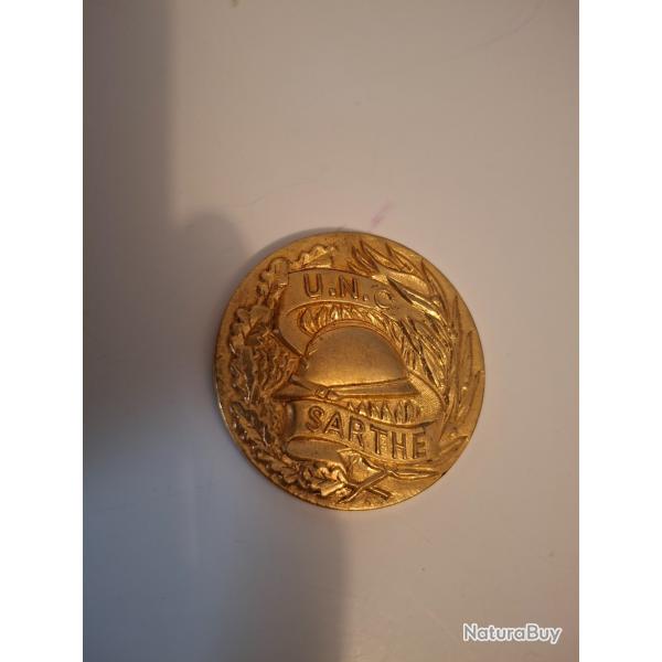 M�daille cinquantenaire UNC Sarthe de 1968. Pichard 38G