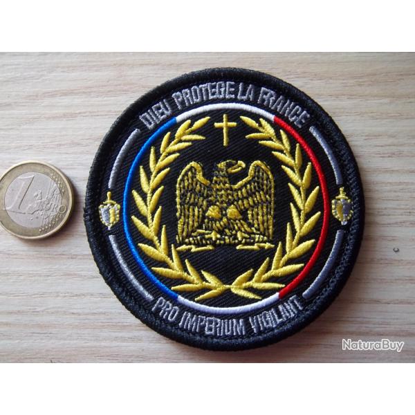�cusson aum�nier militaire insigne tissu collection dieu prot�ge la France