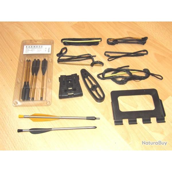LOT de pi�ces  ARBALETTE et ARC cordes fl�ches etc..BARNETT etc....- VENDU PAR JEPERCUTE (GE352)