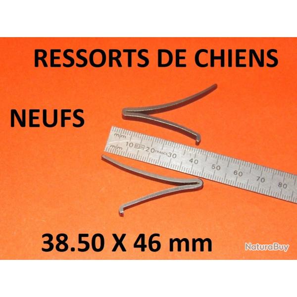paire ressorts de chiens NEUFS fusil 38.50X46 mm juxtapos� hammerless - VENDU PAR JEPERCUTE (GE353)