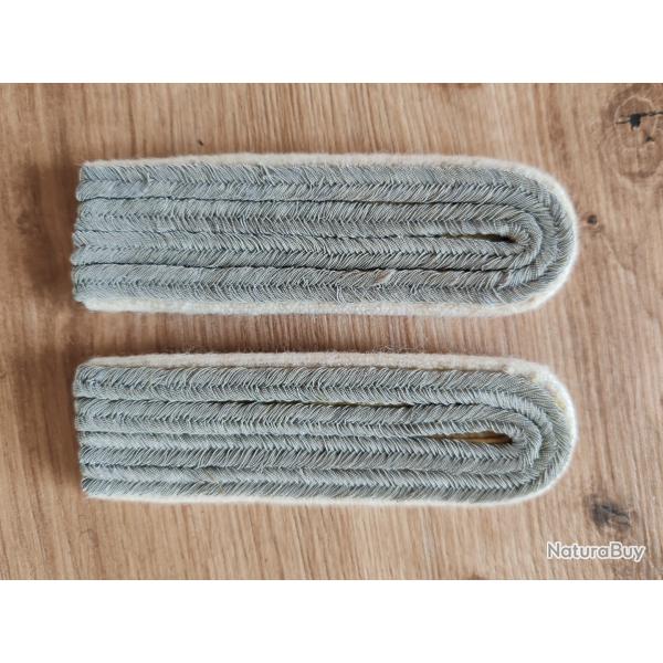 PAIRE DE PATTES D PAULE DE SOUS-LIEUTENANT DE L INFANTERIE