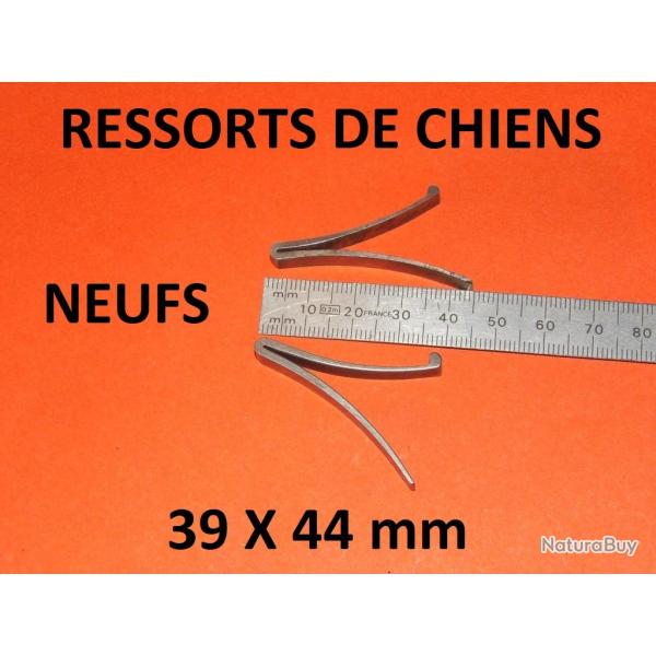 paire ressorts de chiens NEUFS fusil 39X44 mm juxtapos� hammerless - VENDU PAR JEPERCUTE (GE354)