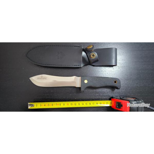 Couteau de chasse allemand de grande qualit : le PUMA White Hunter II, -fabriqu  Solingen