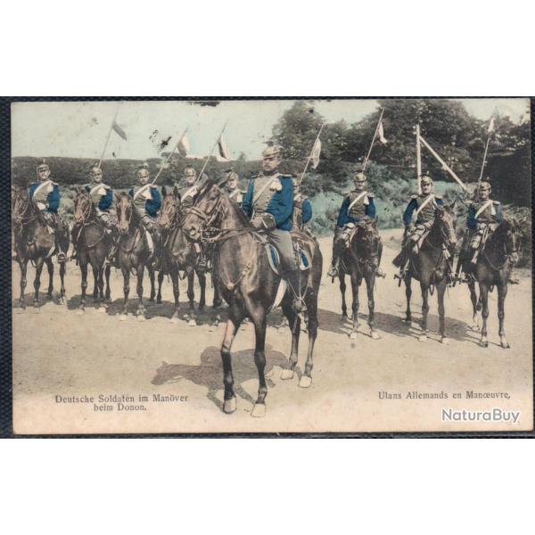 CPA - UHLANS ALLEMANDS EN MANOEUVRE N�4059