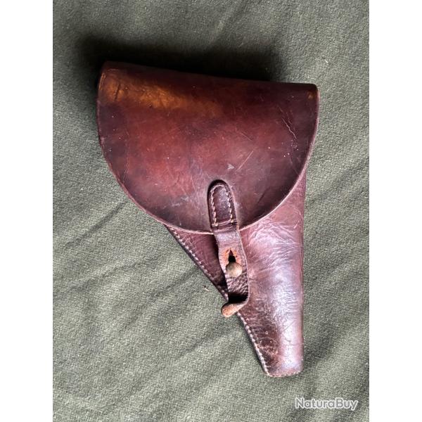 Etui cuir simplifi� pour revolver 92 (1892) WW1 WW2