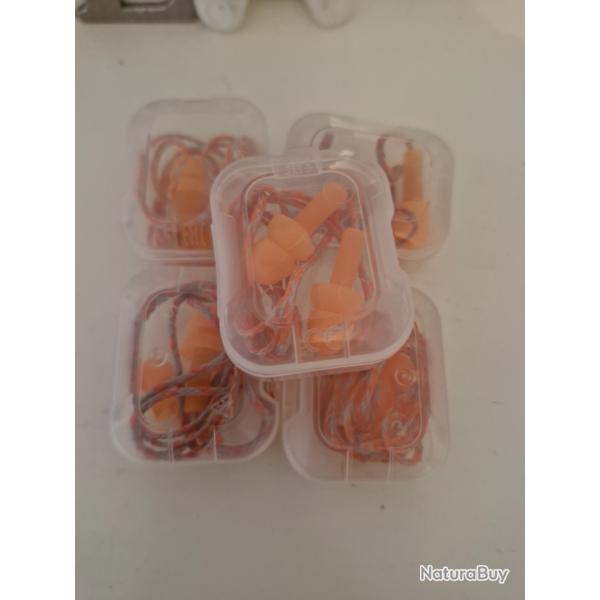 Bouchons d'oreil lot par 5