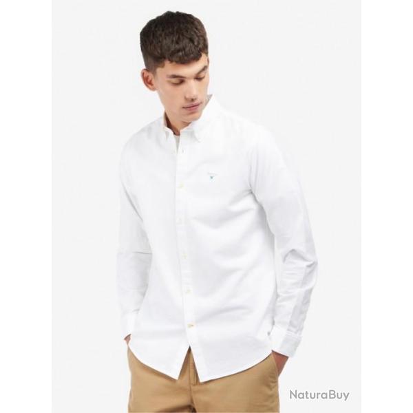 Chemise Oxtown Tailored Shirt White Barbour XL