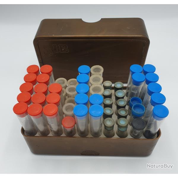 Kit prouvettes Poudre Noire + bote.