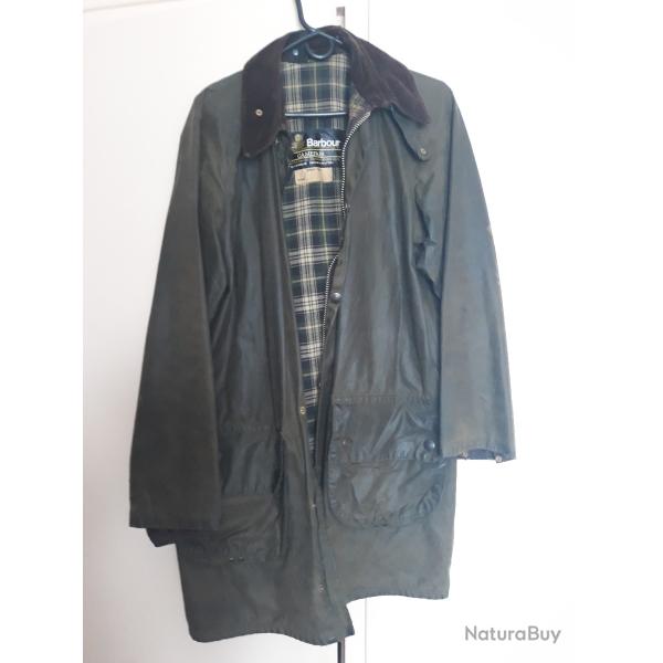 barbour veste chasse vintage occasion qui a etait a la chasse donc quelques imperfection a re huil�