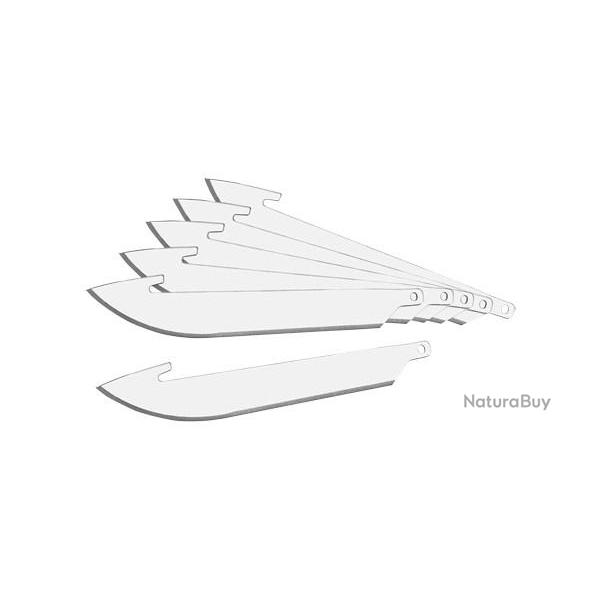 Lame de rechange Outdoor Edge Outdoor Edge - Lames Razor-Lite (par 6)